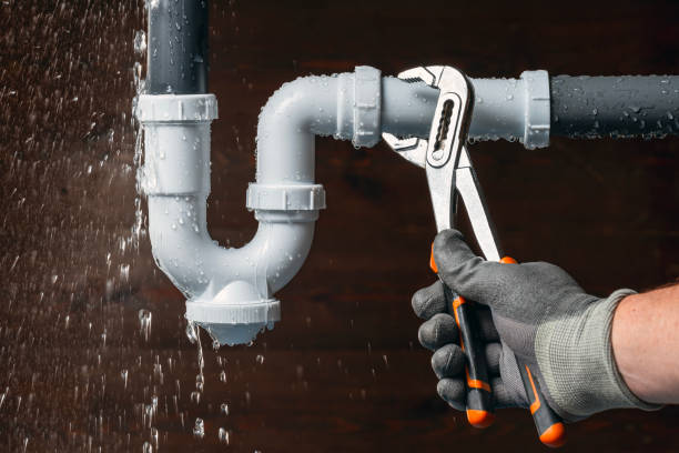 Professional Leak Detection technician working in Almont, MI